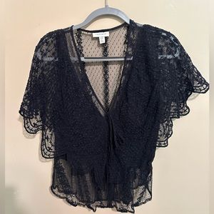 Topshop Lace Blouse | Size: US 8